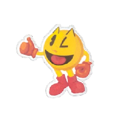 Sticker jeu vidéo Pac-Man