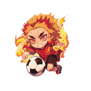 Chibi Rengoku-Joueur_Feu_Ballon