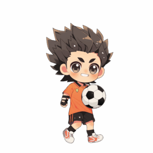 Figurine_Chibi_Joueur_Orange_Tenue